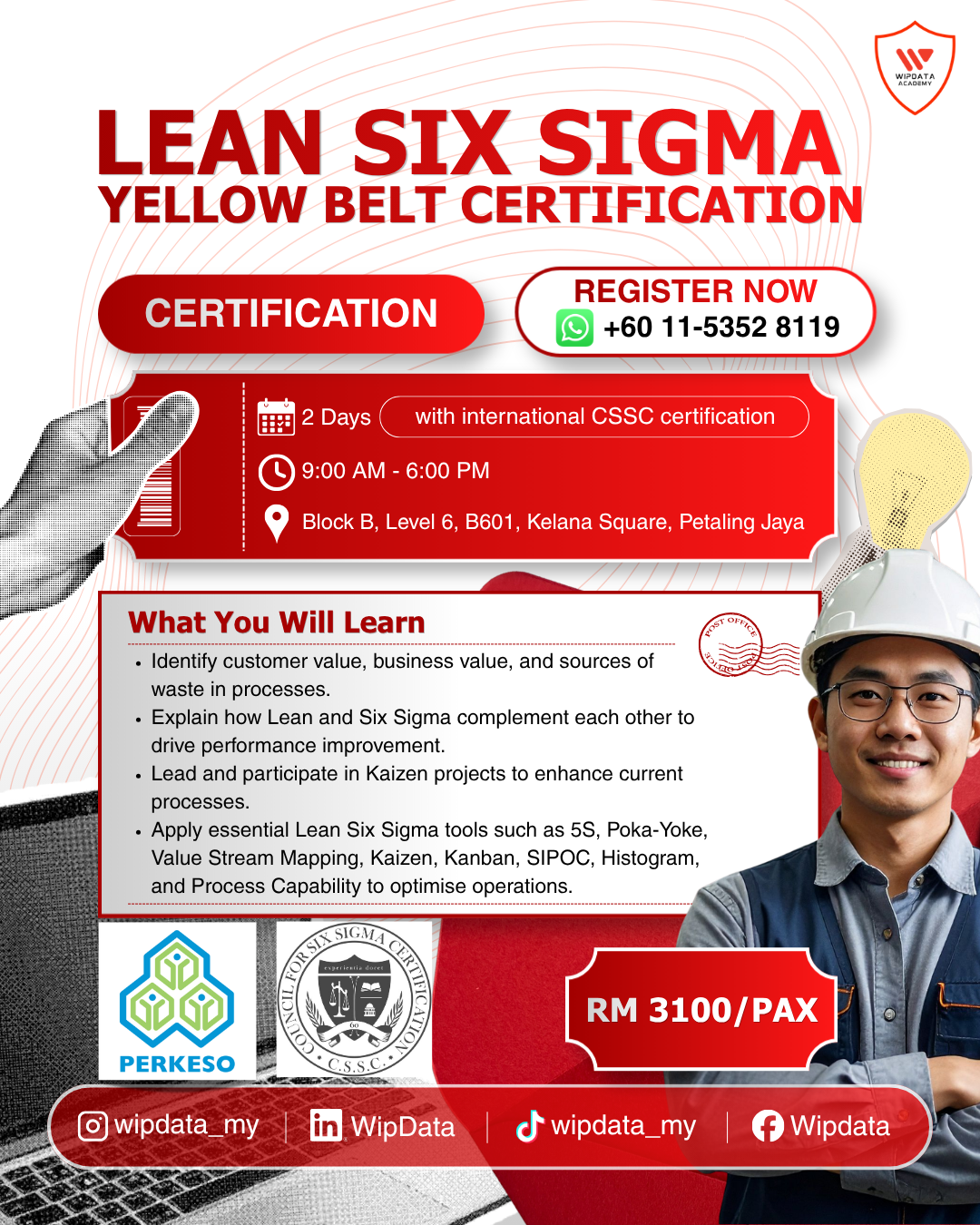 Lean Six Sigma Yellow Belt with Council Six Sigma Certification